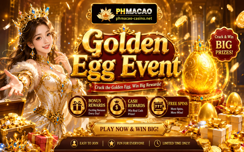 Golden Egg Event – Win Cash Rewards and 200 Free Spins